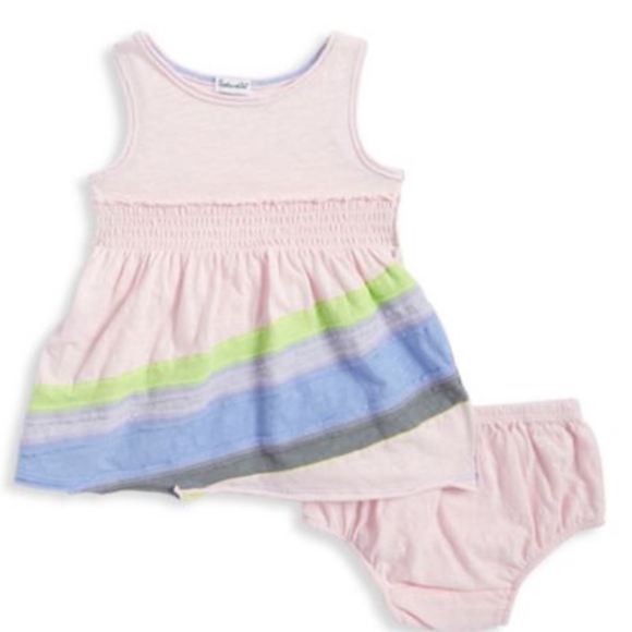 Splendid Other - NWT Splendid Rainbow Dress and Bloomer set 6-12M